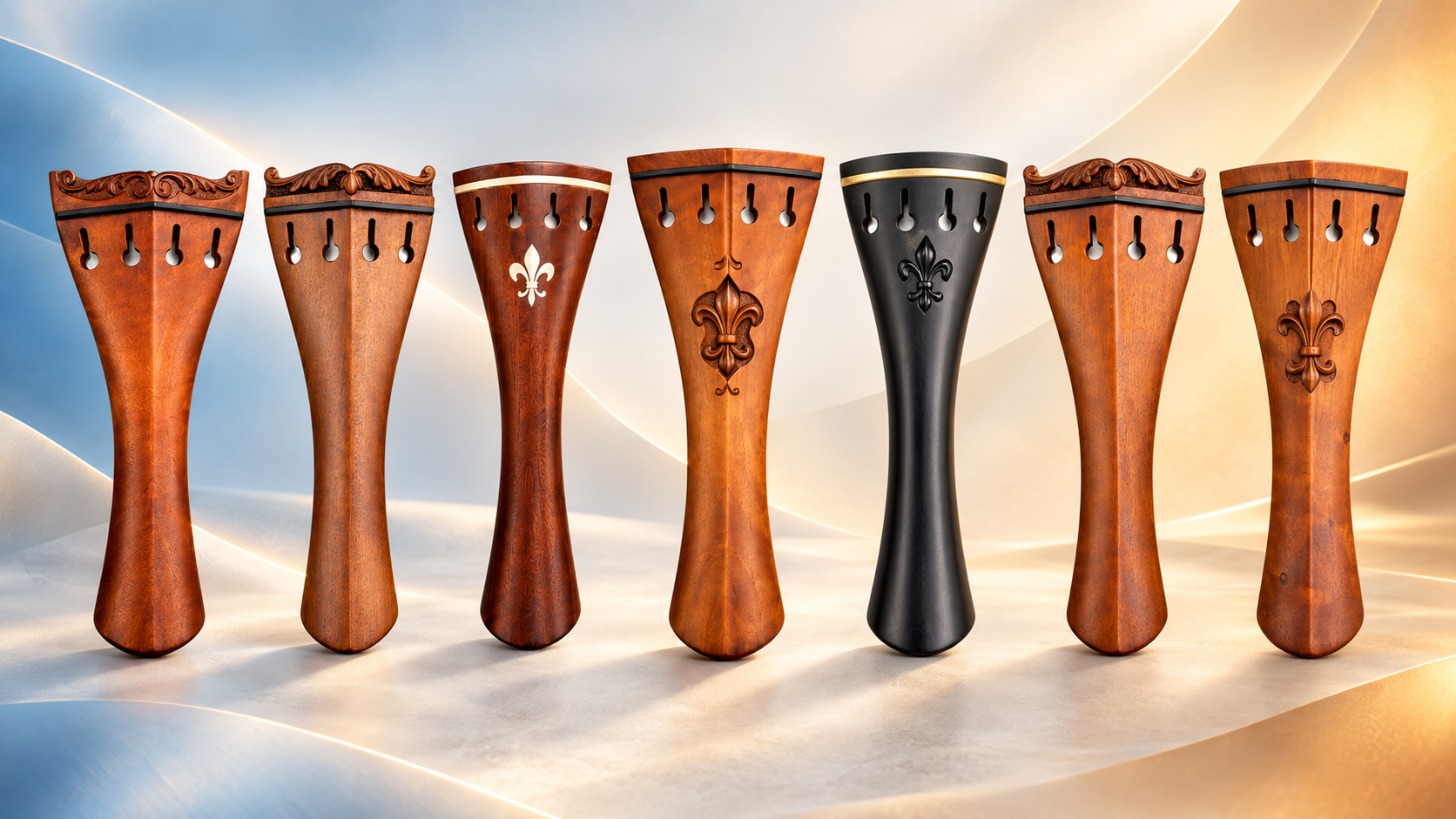 Welcher Saitenhalter verbessert den Klang einer Violine?